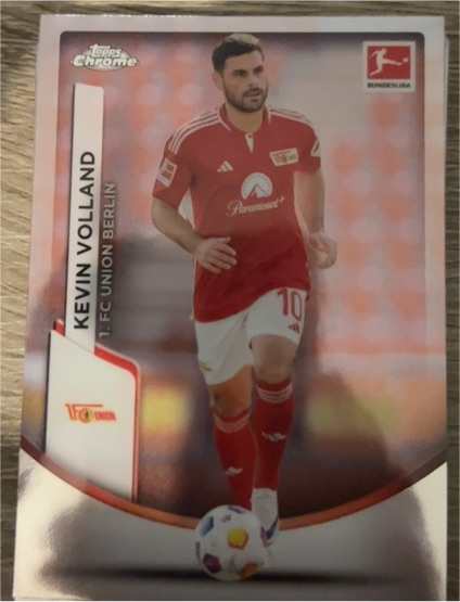 2023-24 Topps Chrome Bundesliga #7 Kevin Volland — front