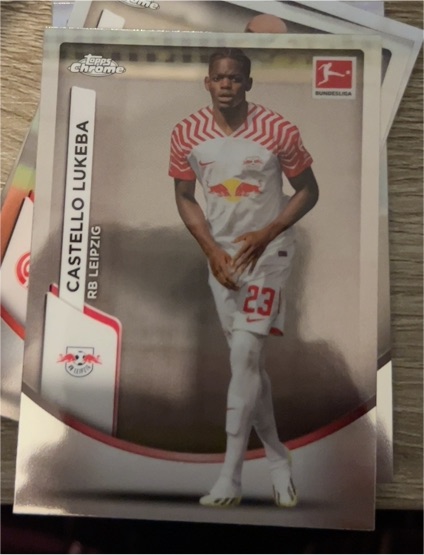 2023-24 Topps Chrome Bundesliga #59 Castello Lukeba — front