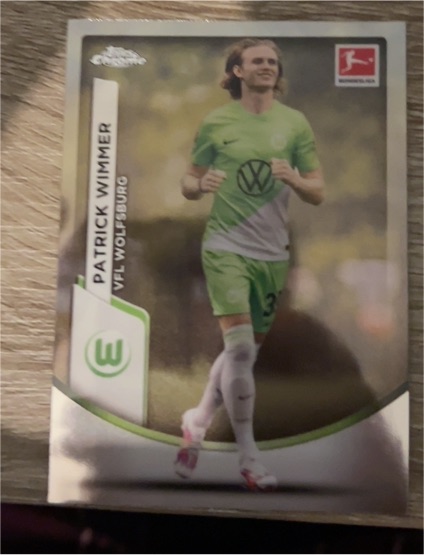 2023-24 Topps Chrome Bundesliga #95 Patrick Wimmer — front