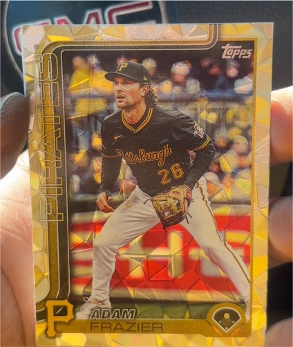 2025 Topps Update #US51 Adam Frazier — front