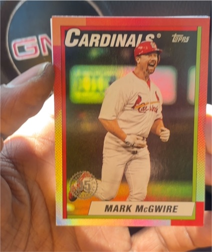 2025 Topps Update #U90-19 Mark McGwire — front
