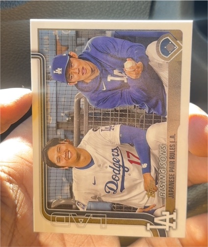 2025 Topps Update Series #US269 Shohei Ohtani Roki Sasaki — front