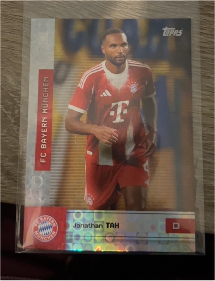 2025 Topps FC Bayern Munchen #FT-14 Jonathan Tah — front