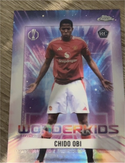 2024-25 Topps Chrome UEFA Club Competitions #WK-3 Chido Obi — front