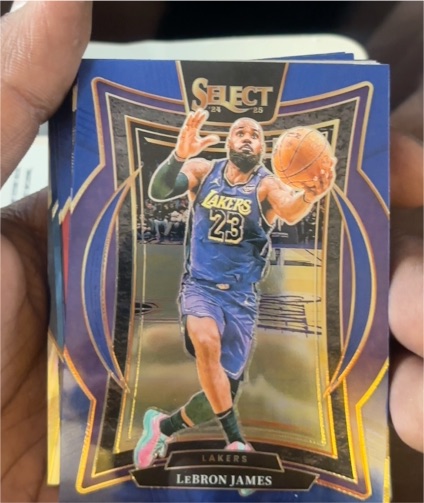 2024-25 Panini Select #54 LeBron James — front