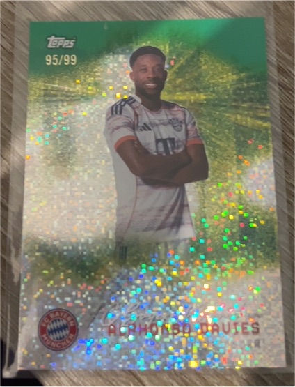 2023 Topps #95 Alphonso Davies — front