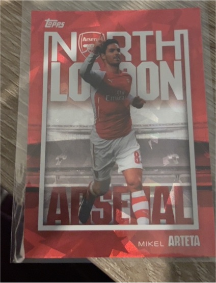 2023 Topps Arsenal North London Forever #Mikel Arteta — front