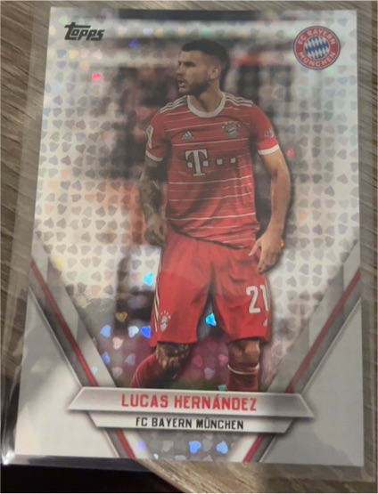 2022-23 Topps FC Bayern Munich #FCB-LH Lucas Hernández — front
