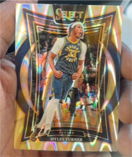2024-25 Panini Select #4 Myles Turner — front
