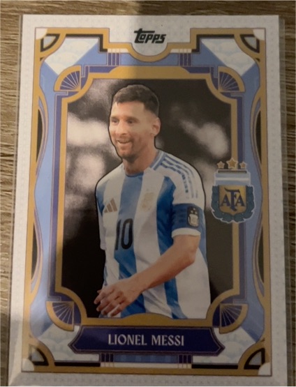 2024-25 Topps Argentina Team Set Argentine Tango #36 Lionel Messi — front