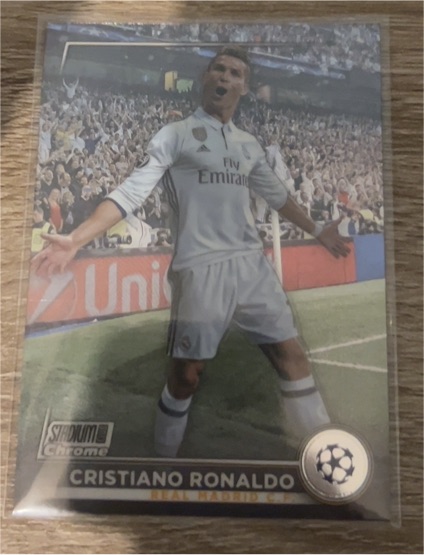 2022-23 Topps Stadium Club Chrome UEFA Club Competitions #7 Cristiano Ronaldo — front