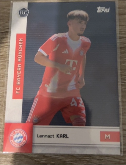 2025-26 Topps Bayern Munchen #FT-14 Lennart Karl — front
