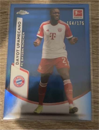 2023-24 Topps Chrome Bundesliga #164 Dayot Upamecano — front
