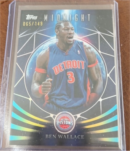2025 Topps Midnight #065 Ben Wallace — front
