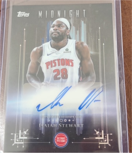 2025 Topps Midnight #Isaiah Stewart — front