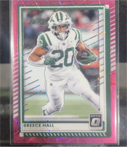 2025 Donruss Optic #195 Breece Hall — front