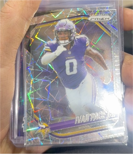2025 Panini Prizm #0 Irv Smith Jr. — front