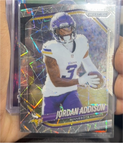 2025 Panini Prizm #19 Jordan Addison — front