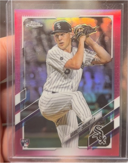 2021 Topps Chrome #69 Garrett Crochet — front
