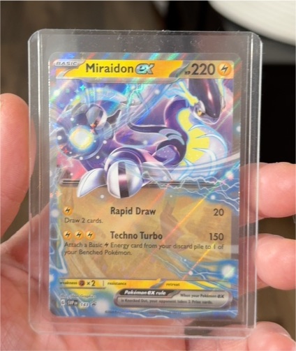 2023 Pokémon Black Star Promo #143 Miraidon ex — front