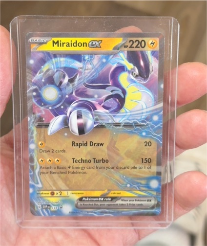 2024 Pokémon Scarlet & Violet #143 Miraidon ex — front