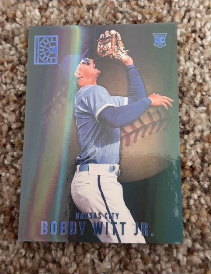 2022 Panini Capstone #34 Bobby Witt Jr. — front