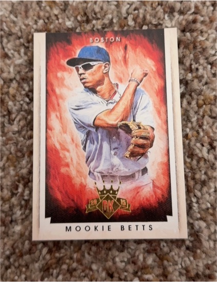 2015 Panini Diamond Kings #106 Mookie Betts — front