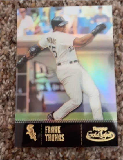 2001 Topps Gold Label Class 1 #33 Frank Thomas — front