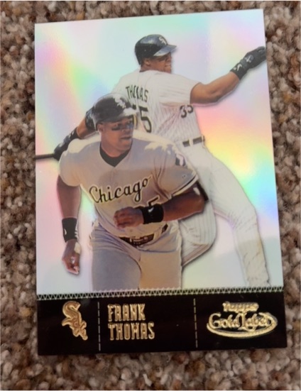 2001 Topps Gold Label Class 1 #33 Frank Thomas — front