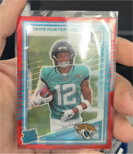2025 Panini Donruss #301 Travis Hunter Rated Rookie — front
