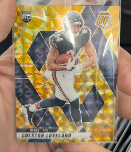 2025 Panini Mosaic #84 Colston Loveland — front