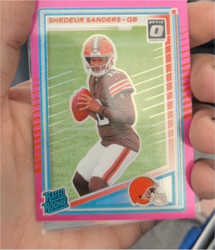 2025 Panini Donruss Optic #306 Shedeur Sanders — front