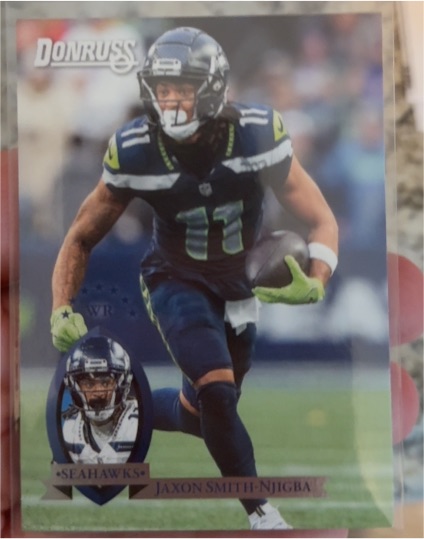2025 Donruss #17 Jaxon Smith-Njigba Retro 1995 — front