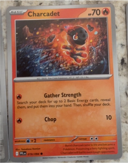 2025 Pokémon ME02: Phantasmal Flames #019 Charcadet — front