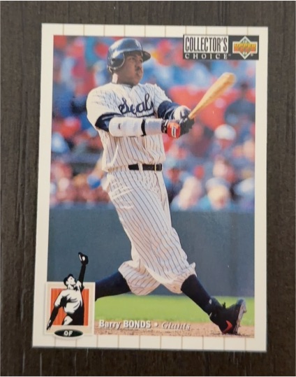 1994 Upper Deck Collector's Choice #610 Barry Bonds — front