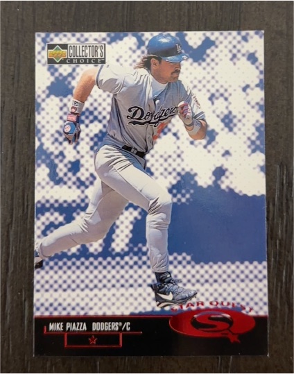 1998 Upper Deck Collector's Choice Starquest #SQ44 Mike Piazza — front
