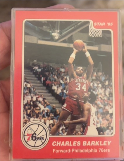 1985 Star #4 Charles Barkley — front
