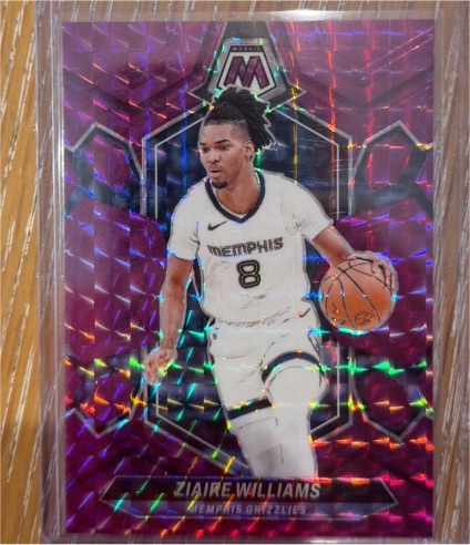 2023-24 Panini Mosaic #173 Ziaire Williams — front