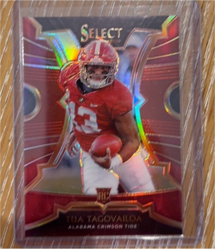 2020 Panini Select #DP-6 Tua Tagovailoa — front