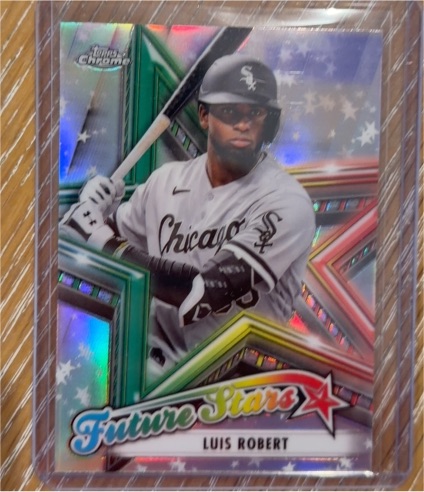2021 Topps Chrome #FS-1 Luis Robert Future Stars — front