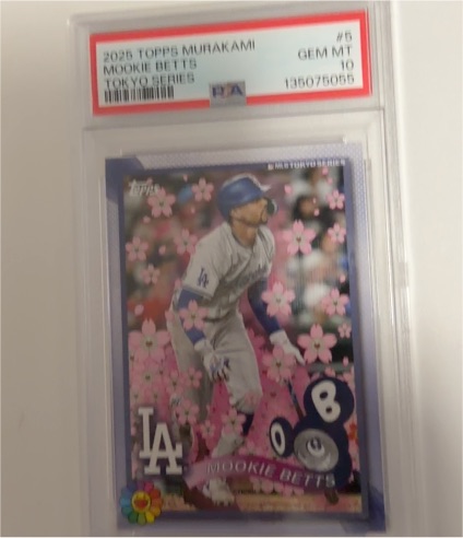 2025 Topps Murakami #5 Mookie Betts — front