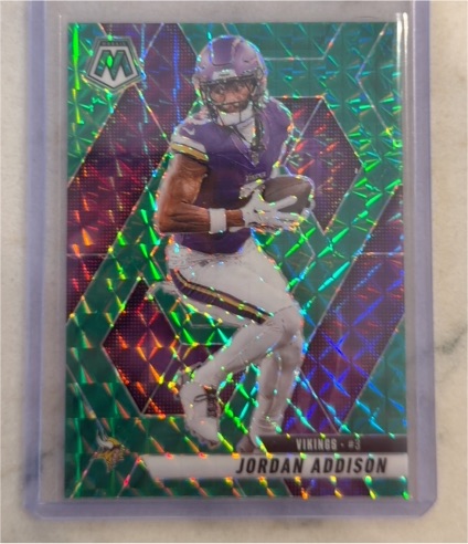 2025 Panini Mosaic #88 Jordan Addison — front