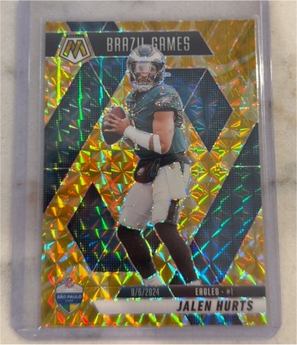 2025 Panini Mosaic Brazil Games #267 Jalen Hurts — front