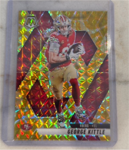 2025 Panini Mosaic #46 George Kittle — front