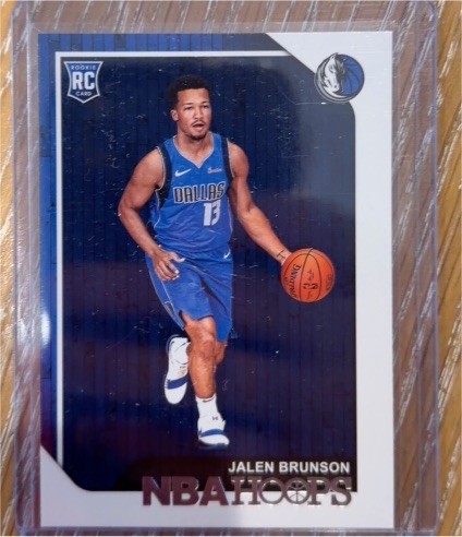 2018-19 Panini NBA Hoops #243 Jalen Brunson — front