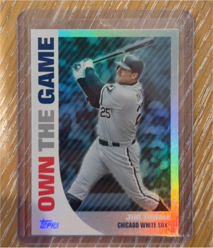 2008 Topps Own the Game #OTG8 Jim Thome — front