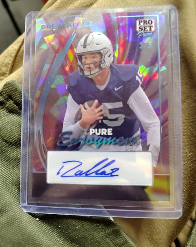 2024 Pro Set Metal #3 Drew Allar — front