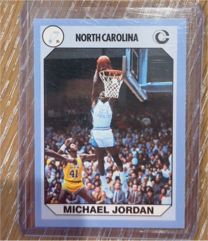 1990 Collegiate Collection #93 Michael Jordan — front