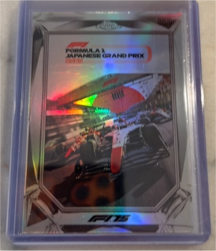 2025 Topps Chrome F1 Diamond Drives Japanese Grand Prix #F175-3 — front
