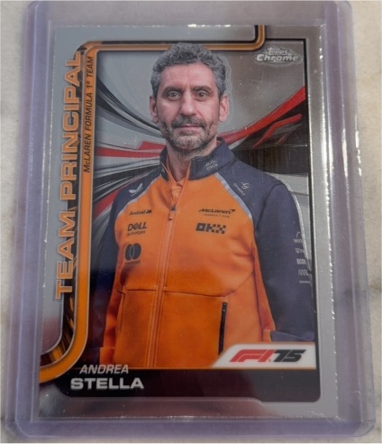 2025 Topps Chrome Formula 1 #194 Andrea Stella — front